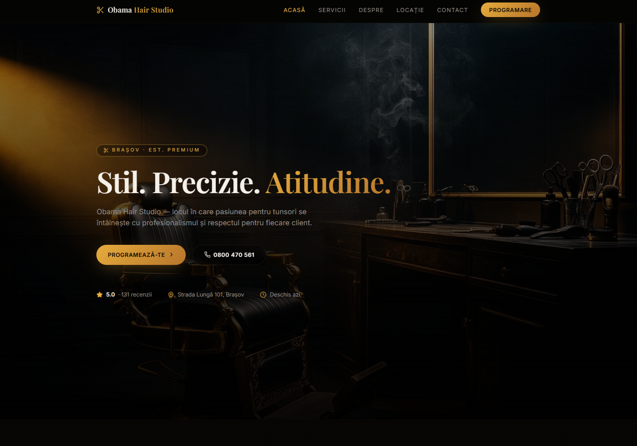 Demo – Salon de Frizerie — preview 1