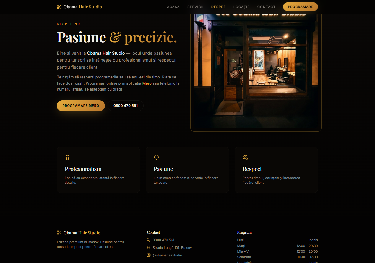 Demo – Salon de Frizerie — preview 3