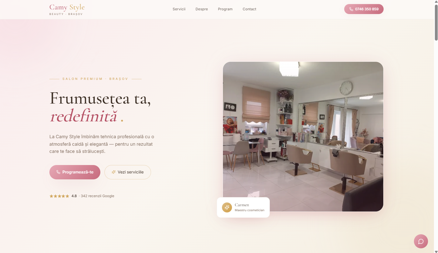Demo – Salon de Înfrumusețare — preview 1