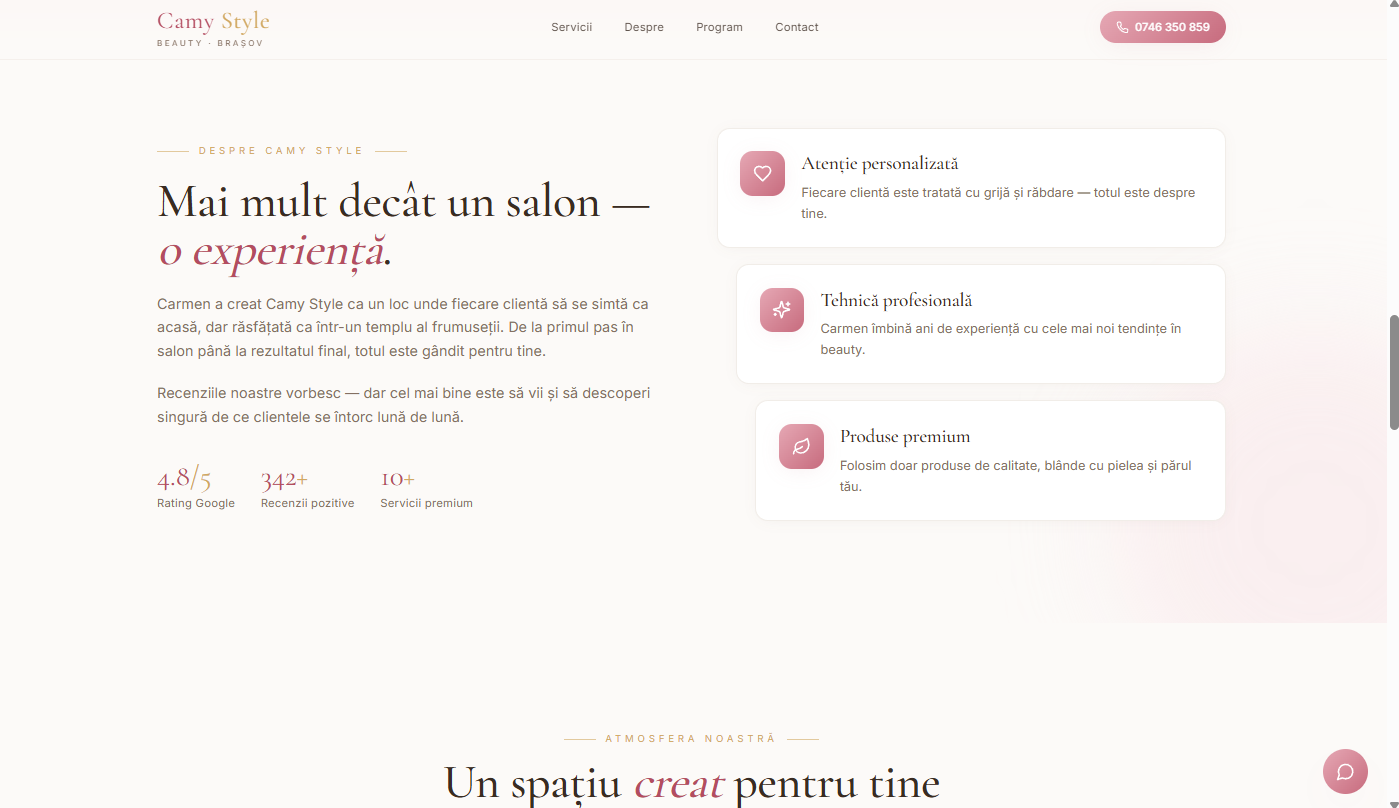 Demo – Salon de Înfrumusețare — preview 3