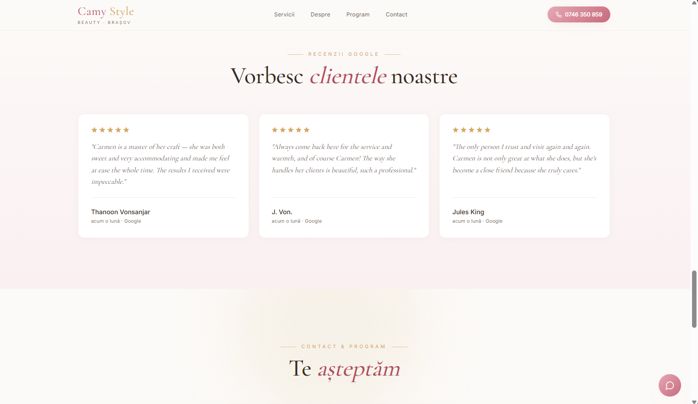 Demo – Salon de Înfrumusețare — preview 4