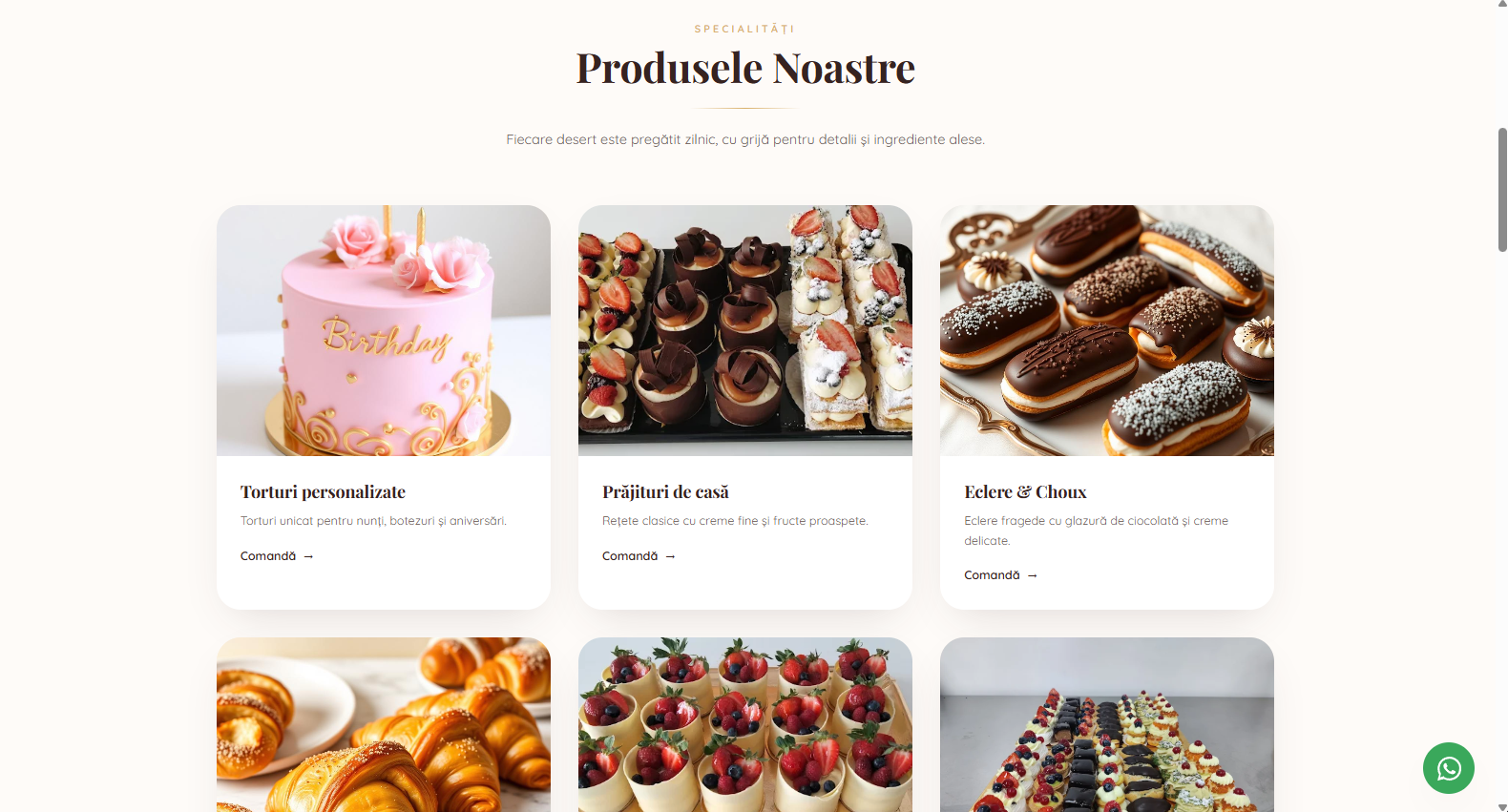 Demo – Cofetărie / Patiserie — preview 2