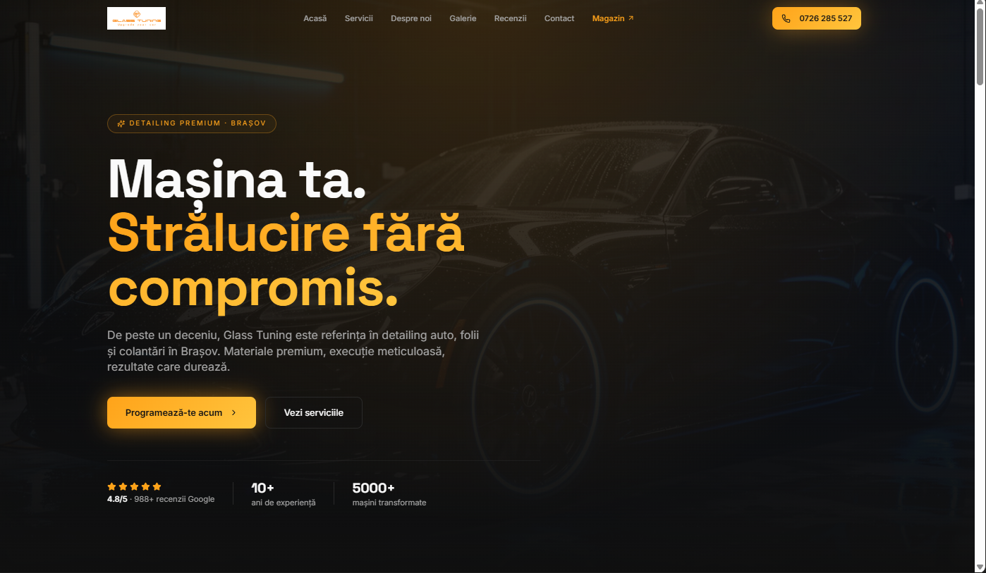 Demo – Spălătorie Auto / Detailing — preview 1